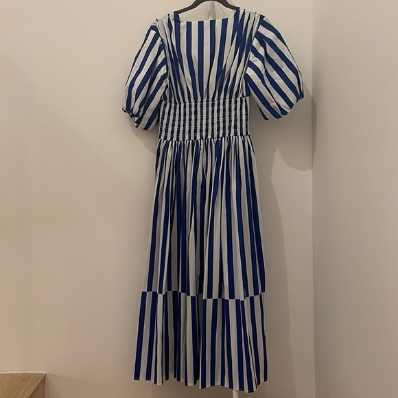 AYR “Extra Extra” blue striped cotton poplin dress - Picture 5 of 5